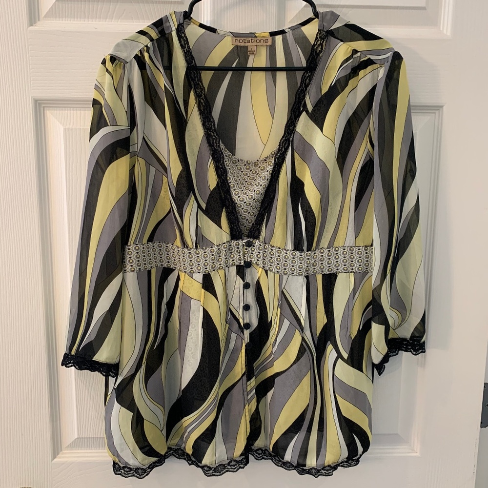 Notations Camisole and Top